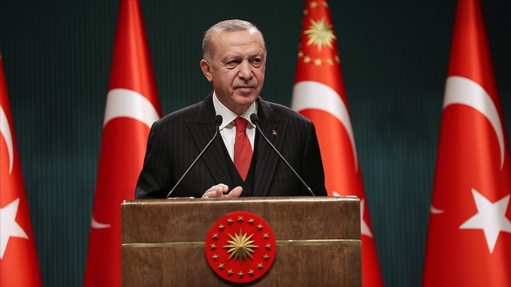 Erdoğan: Elbette sıkıntılarımız var ama geleceğe ümitle bakmak için pek çok sebebe sahibiz