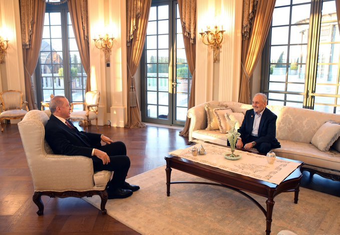Erdoğan, Oğuzhan Asiltürk ile iftarda bir araya geldi