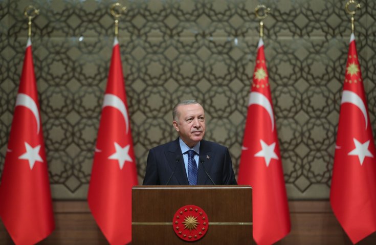 Erdoğan: Son 19 yılda adliye kapısını adalet kapısı haline getirmek için tarihi nitelikte birçok adım attık Erdoğan: Son 19 yılda adliye kapısını adalet kapısı haline getirmek için tarihi nitelikte birçok adım attık