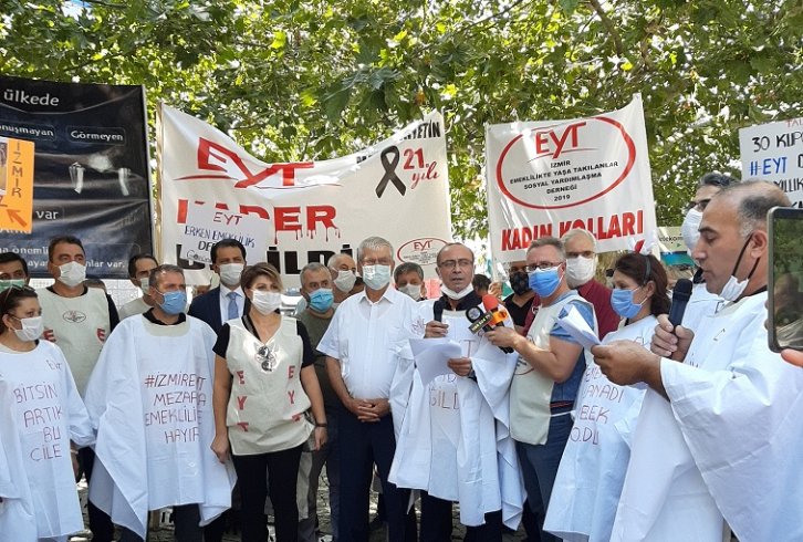EYT Ege Federasyonu ve İzmir EYTSYD Başkanı Doğan Türker; 'Tüm taleplerimizi örgütlü mücadelemiz ile kazanacağız' EYT Ege Federasyonu ve İzmir EYTSYD Başkanı Doğan Türker; 'Tüm taleplerimizi örgütlü mücadelemiz ile kazanacağız'