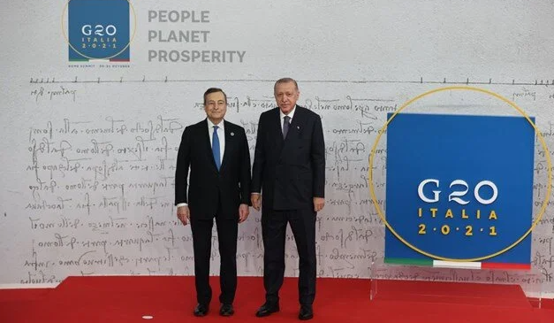 G20 Liderler Zirvesi Roma'da başladı G20 Liderler Zirvesi Roma'da başladı