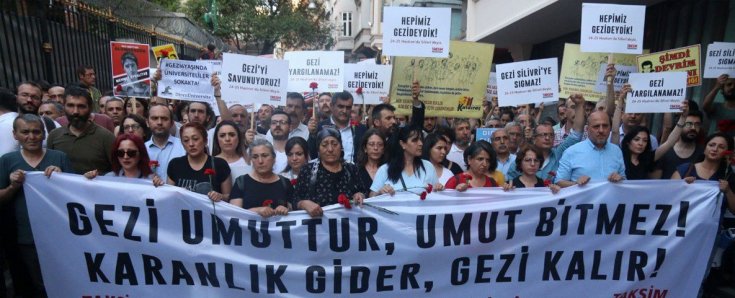 'Gezi de, bizim çocuklarımız da hiç unutulmayacak'