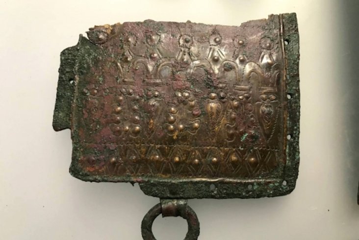 Gümüşhane’deki antik kentte Urartu savaşçı kemeri bulundu