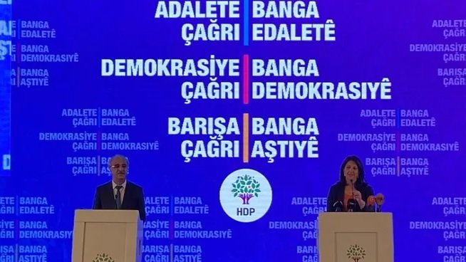 HDP'den 11 maddelik deklarasyon HDP'den 11 maddelik deklarasyon