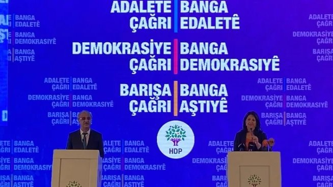 HDP'den 11 maddelik deklarasyon