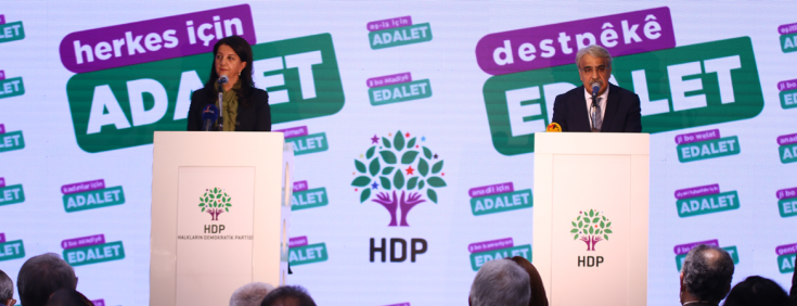 HDP'den 'Herkes için adalet' kampanyası HDP'den 'Herkes için adalet' kampanyası