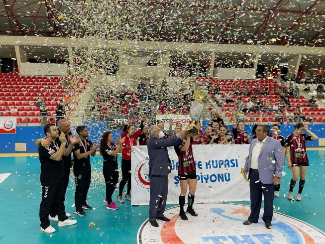 Hentbol Kadınlar Türkiye Kupası Kastamonu Belediyespor'un