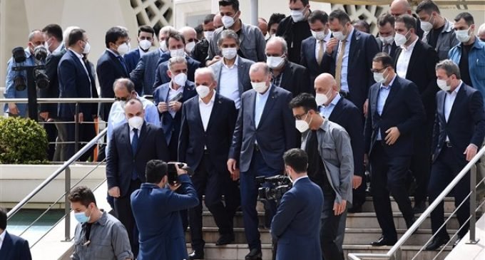 HKP'den Erdoğan’ın ‘lebaleb’ katıldığı cenaze töreni hakkında suç duyurusu