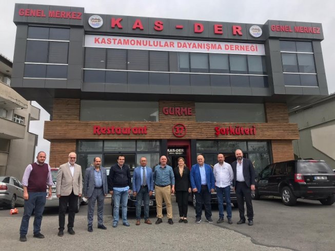 İBB Sosyal Hizmetler Daire Başkanı Yavuz Saltık Kas-Der'i ziyaret etti