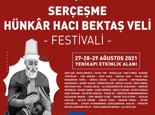 İBB'den 3 günlük Serçeşme Hünkâr Hacı Bektaş Veli Festivali