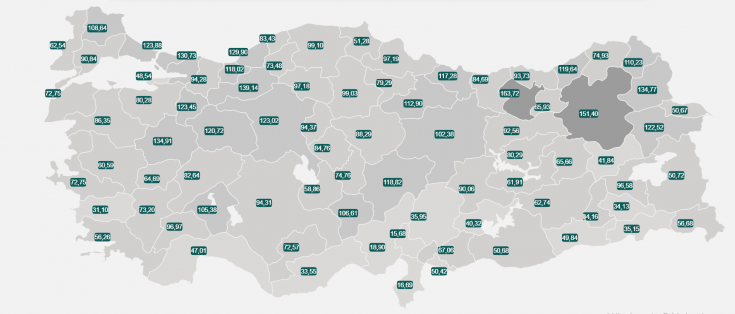 İllere göre haftalık vaka sayısı açıklandı