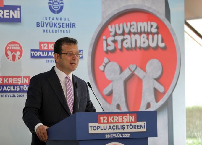 İmamoğlu, 12 kreşi daha hizmete açtı İmamoğlu, 12 kreşi daha hizmete açtı