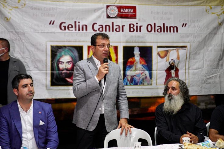 İmamoğlu: Cemevleri ibadethanedir, başka hiçbir tarife muhtaç değildir