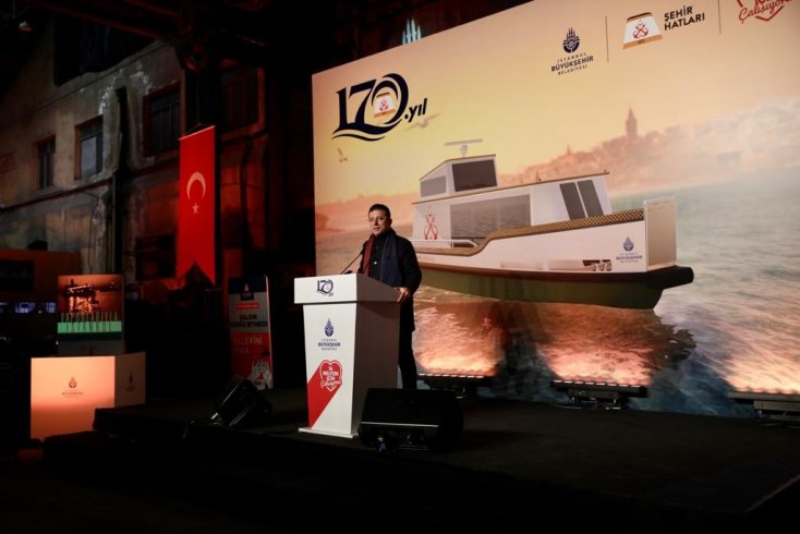 İmamoğlu: Deniz ulaşımını yüzde 10'ların üzerine taşıma arzusundayız