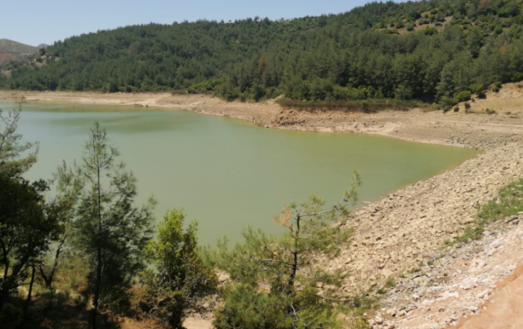 İzmir Büyükşehir Belediyesi, afette zarar gören Balabandere Göleti'ni onardı