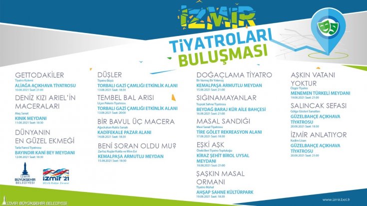 İzmir Tiyatroları Buluşması başlıyor