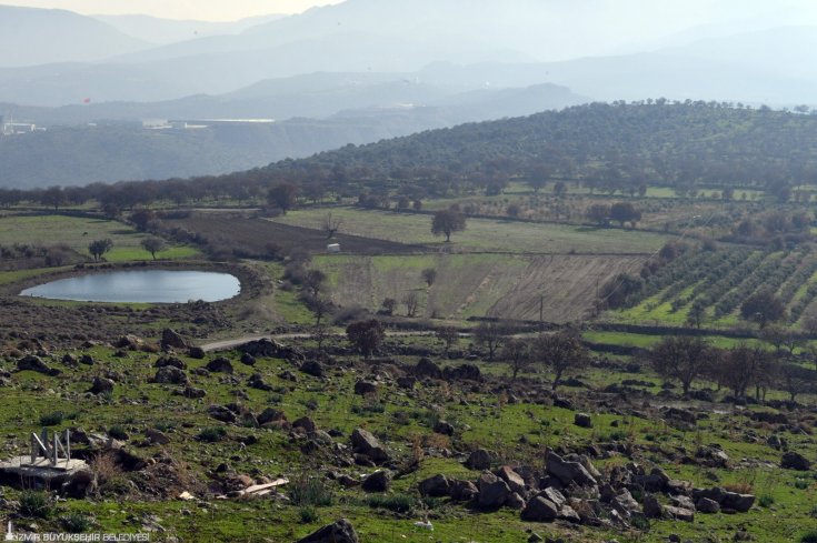 İzmir'de içme suyu göletleri geldi, hayvancılık yeniden canlandı İzmir'de içme suyu göletleri geldi, hayvancılık yeniden canlandı