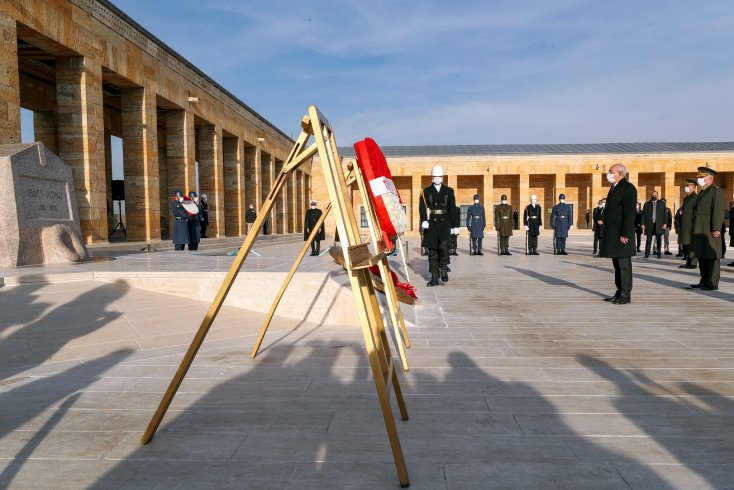 Kılıçdaroğlu, Anıtkabir'de İsmet İnönü anma törenine katıldı