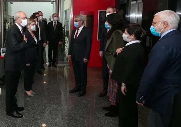 Kılıçdaroğlu, HDP Eş Genel Başkanları Buldan ve Sancar'ı makamında kabul edecek