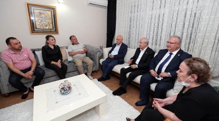 Kılıçdaroğlu'ndan Oğuz Yılmaz'ın ailesine taziye ziyareti