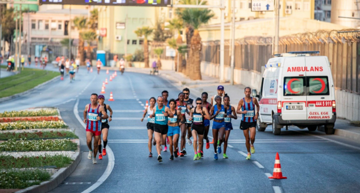 Maratonİzmir’de yarı dünya turu atacak