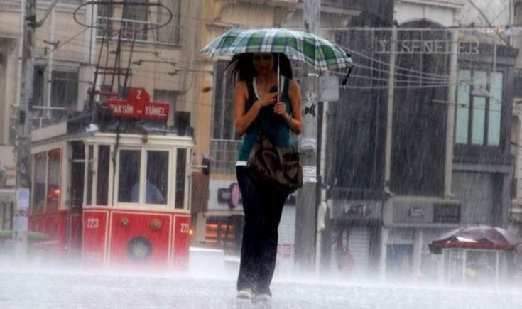 Meteoroloji'den İstanbul için yağış uyarısı