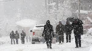 Meteoroloji'den kar yağışı uyarısı Meteoroloji'den kar yağışı uyarısı