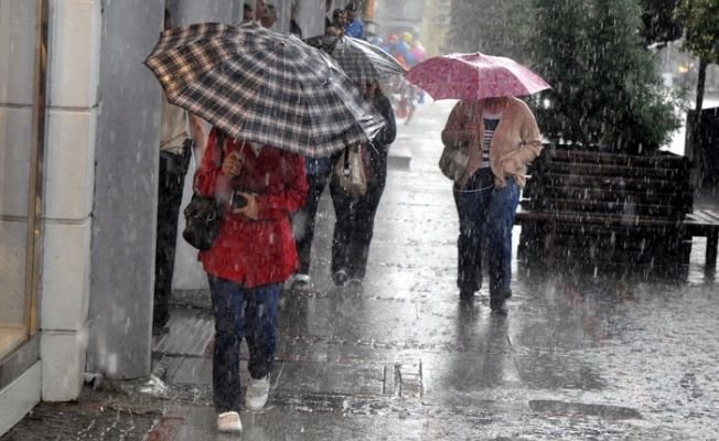 Meteoroloji'den sağanak yağış uyarısı