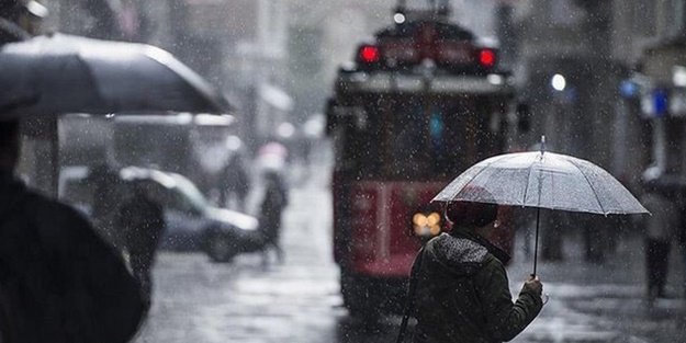 Meteoroloji'den sağanak yağış uyarısı Meteoroloji'den sağanak yağış uyarısı