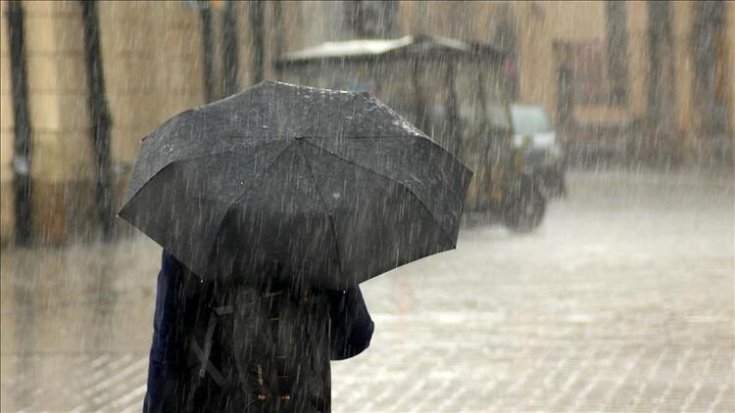 Meteoroloji'den sağanak yağış uyarısı Meteoroloji'den sağanak yağış uyarısı