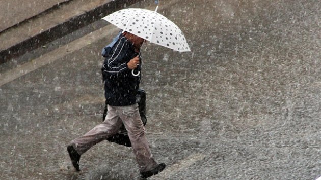 Meteoroloji'den sağanak yağış uyarısı