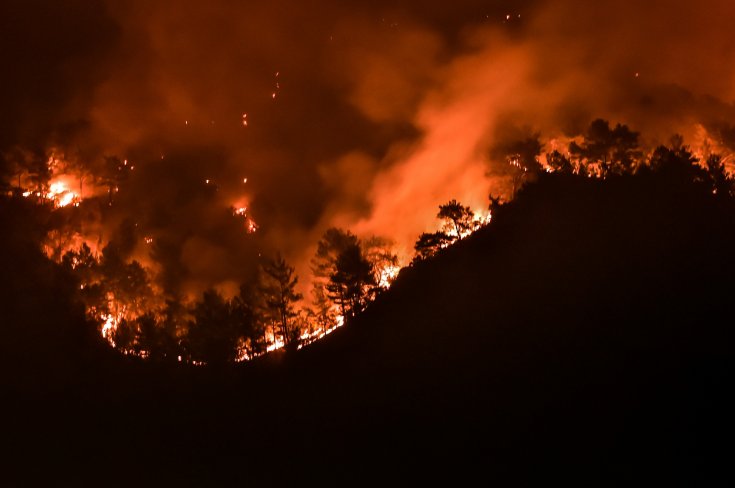 Milas'ta alevler bir mahalleye daha sıçradı; Köyceğiz’de gece saatlerinde alevler yeniden yükseldi Milas'ta alevler bir mahalleye daha sıçradı; Köyceğiz’de gece saatlerinde alevler yeniden yükseldi