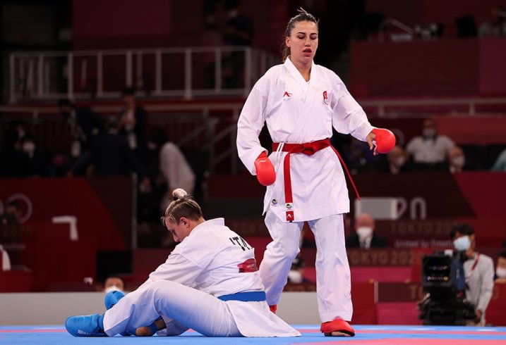 Milli karateci Meltem Hocaoğlu Akyol olimpiyatlara veda etti Milli karateci Meltem Hocaoğlu Akyol olimpiyatlara veda etti