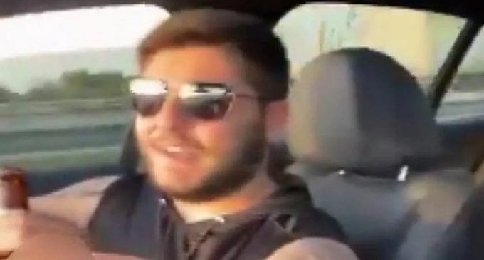 Murat Övüç’ün oğlunun araba kullanırken alkol aldığı görüntüler ortaya çıktı