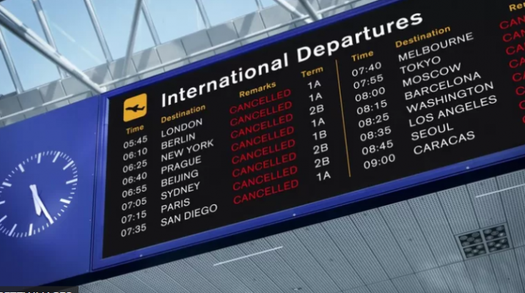 Mürrettebat açığı nedeniyle binlerce uçuş iptal edildi
