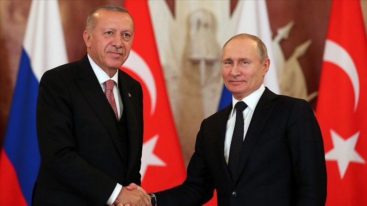 Putin ve Erdoğan, Türkiye'de Sputnik V aşısının ortak üretimini konuştu Putin ve Erdoğan, Türkiye'de Sputnik V aşısının ortak üretimini konuştu
