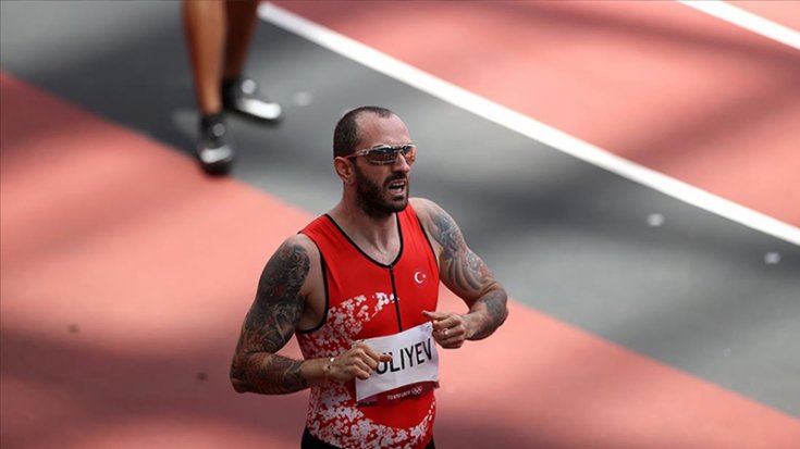 Milli atlet Ramil Guliyev, 200 metre yarı finalinde elendi