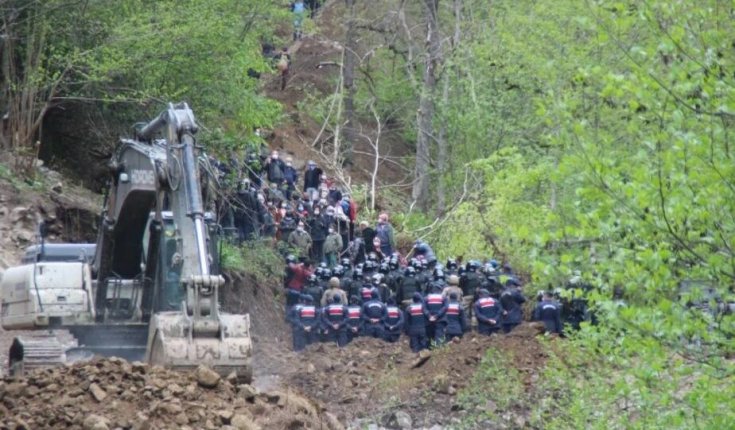 Rize'deki 11 kurumdan Cengiz'in İkizdere'deki doğa katliamına destek, doğayı savunanlara suçlama