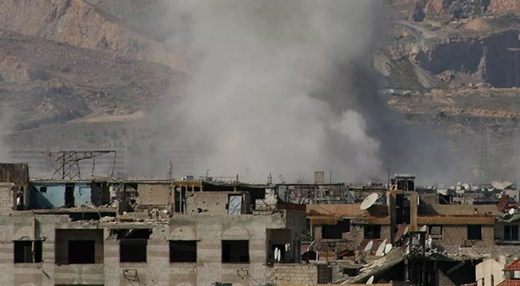 SANA: Nusra militanları, İdlib ve Hama'da cephe hattına klor ve sarin gazı yüklü roketler gönderdi