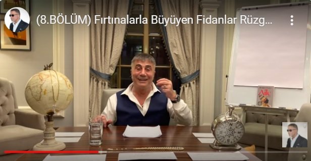 Sedat Peker 8. videoyu yayımladı; Azerbaycan'da Socar'ın alt şirketlerinde ortaklıklar var, Katar'da bankalarda paralar var, İsrail'e kimin gemileri mal götürüyor?