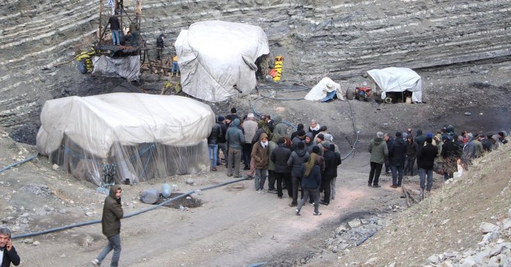 Şırnak'ta kömür ocağında göçük altında kalan işçinin cansız bedenine ulaşıldı