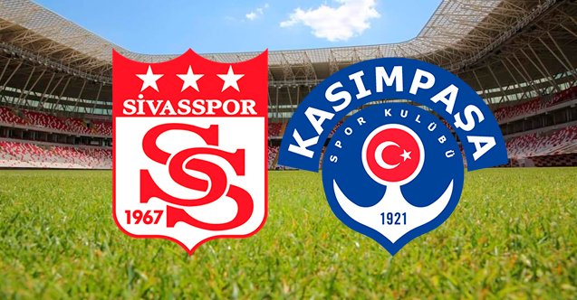 Sivasspor, Kasımpaşa ile karşı karşıya geliyor