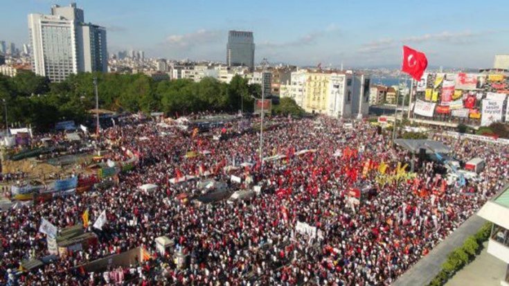 Taksim Dayanışması Gezi direnişinin 8. yılında Taksim'de olacak
