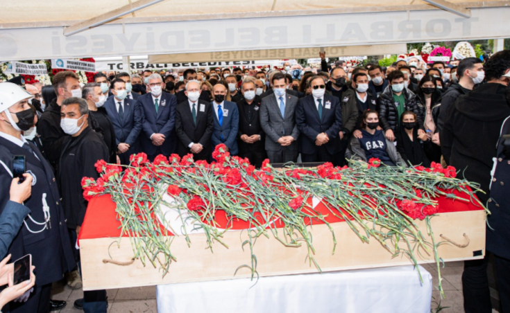 Torbalı Belediye Başkanı İsmail Uygur son yolculuğuna uğurlandı