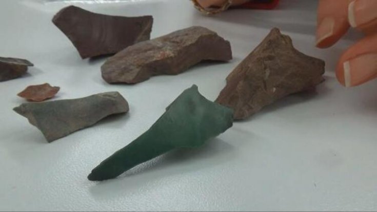 Trabzon'da M.Ö. 11 bin yılına ait taş aletler bulundu