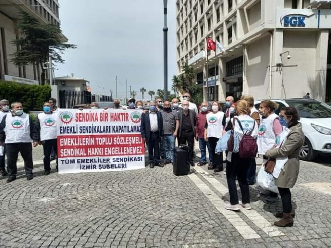 Tüm Emekli Sen; Sendika Hakkımız Engellenemez Tüm Emekli Sen; Sendika Hakkımız Engellenemez