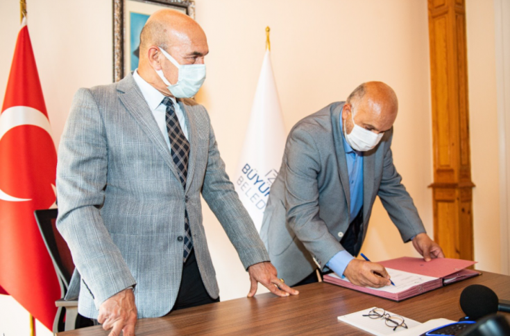 Tunç Soyer, Belediye İş Sendikası ile ek protokol imzaladı
