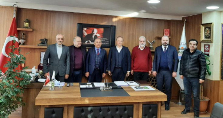 Avcılar Belediye Başkanı Av. Turan Hançerli'den KAS-DER Genel Merkezine ziyaret