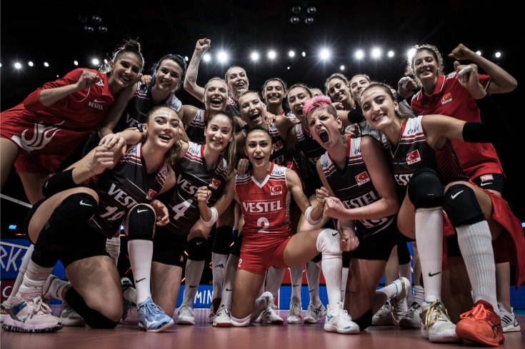 Türkiye Kadın Voleybol Takımı, üst üste 3. kez dörtlü finale yükseldi