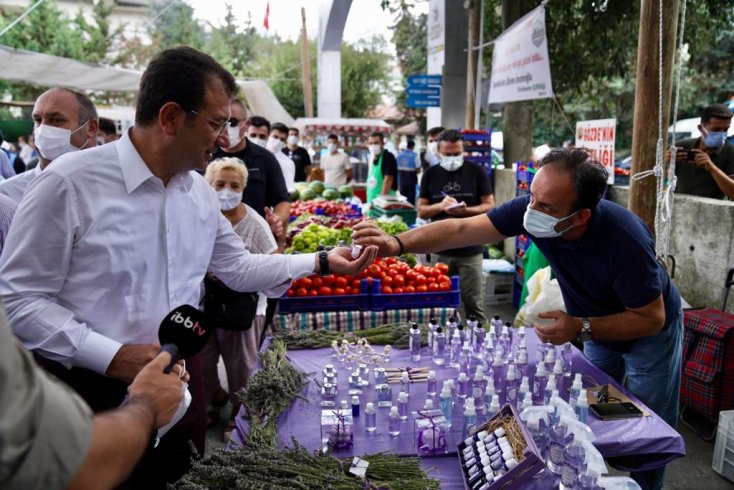 Ulus üretici pazarı hizmete açıldı